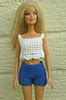 Ravelry Barbie Crochet Shorts And Cropped Top Pattern By Linda Mary