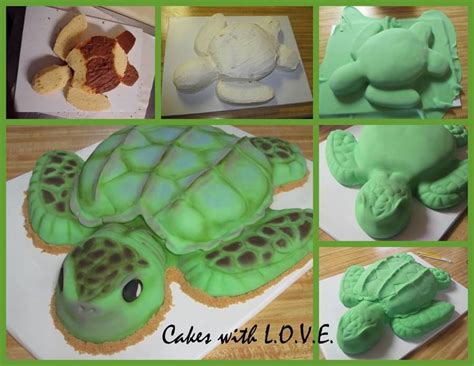 Sea Turtle Cake - CakeCentral.com