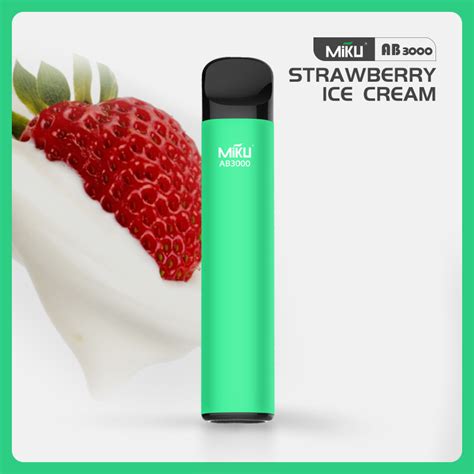 Miku Disposable Vape Pen Original Mesh Coil 8 Ml 3000 Puffs Vaporizer