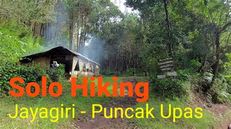 Solo Hiking Tangkuban Perahu Jayagiri Puncak Upas Youtube