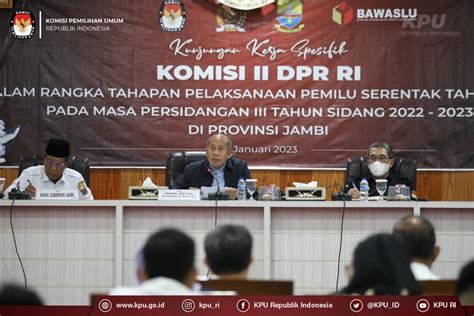 Kpu Ri On Twitter Temanpemilih Plt Deputi Bidang Administrasi Kpu