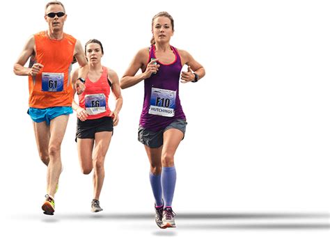 Download Marathon Runnersin Action