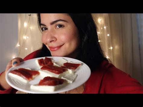 ASMR CASEIRINHO FAZENDO E COMENDO TOAST QUEIJO TOMATE E REQUEIJÃO