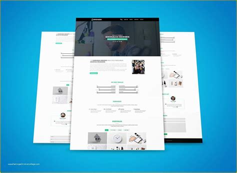 Personal Portfolio Template Free Download Of Personal Portfolio ...