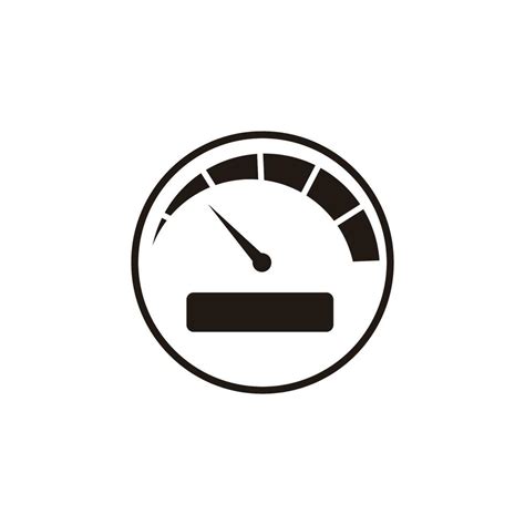 speedometer icon vector. speedometer icon vector illustration 11997143 ...