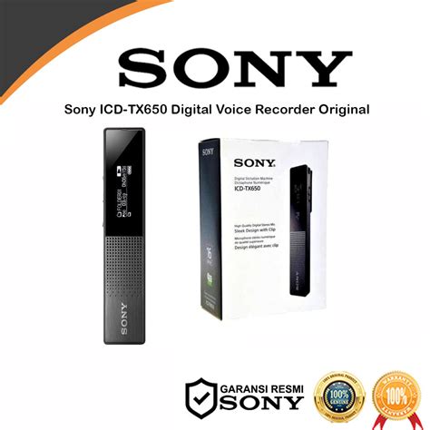 Jual Sony Icd Tx Perekam Suara Digital Voice Recorder Original Tx