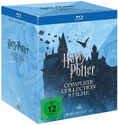 Harry Potter Complete Collection BLU RAY Box Auf Blu Ray Disc