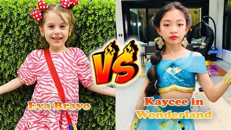 Eva Bravo Play VS Kaycee In Wonderland Transformation From Baby To