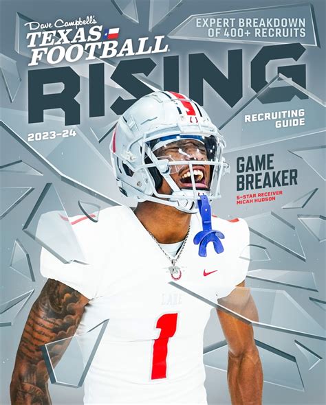 Revealed The Dave Campbell S Texas Football Rising Cover