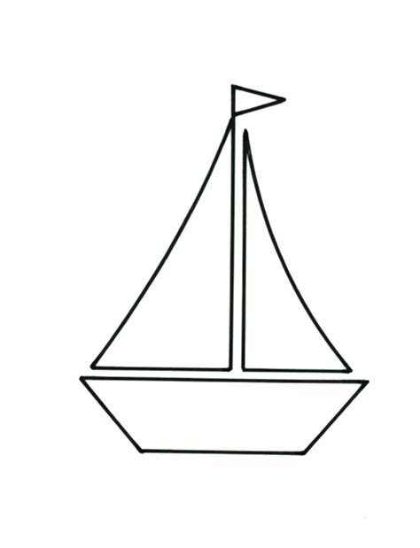 Sailboat Template Printable Printable Word Searches