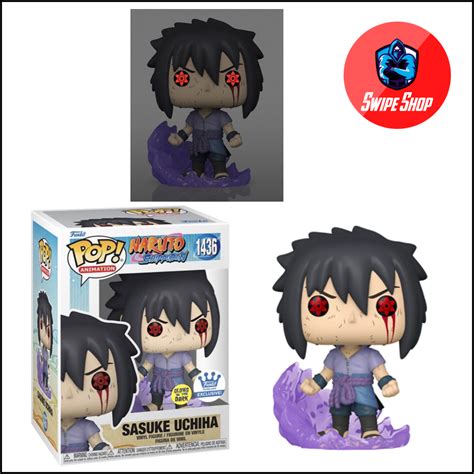 Funko Pop Sasuke Uchiha Mangekyo Sharingan Naruto Glow Funko Exclusive