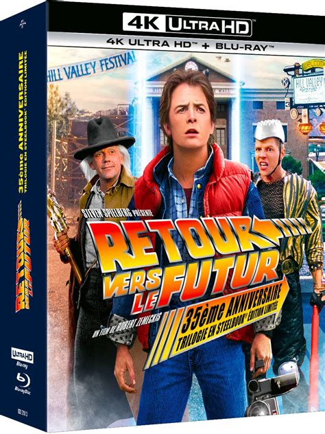 Retour Vers Le Futur Film Blu Ray K Uhd Digitalcin