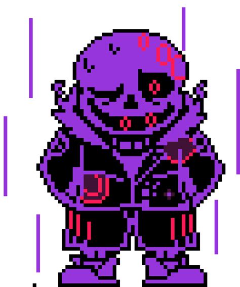 Fallen Stars Sans Battle Sprite Pixel Art Maker