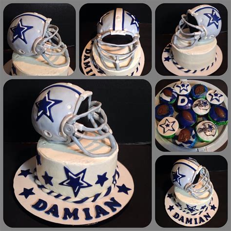 Dallas Cowboys helmet cake - Cake by Sheri Hicks - CakesDecor