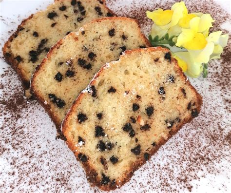 Plumcake Allo Yogurt Con Gocce Di Cioccolato Dolci