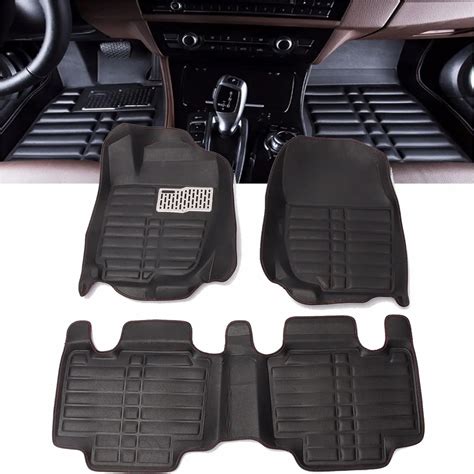 Buy Black Floor Foot Pad Front And Rear Liner Waterproof Mat For Toyota Rav4 2013