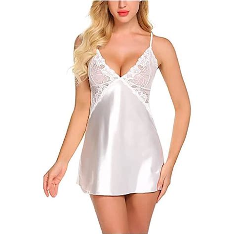 Nuisette Sexy Femme Lingerie Femme Sexy Dentelle Babydoll Nuisette Vêtements De Nuit Halter