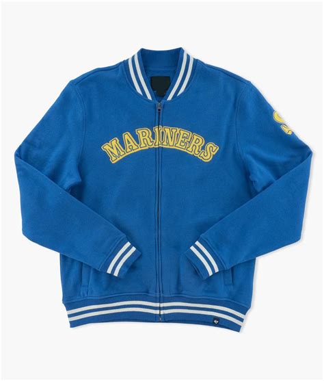 Full-Zip Track Seattle Mariners Cooperstown Jacket