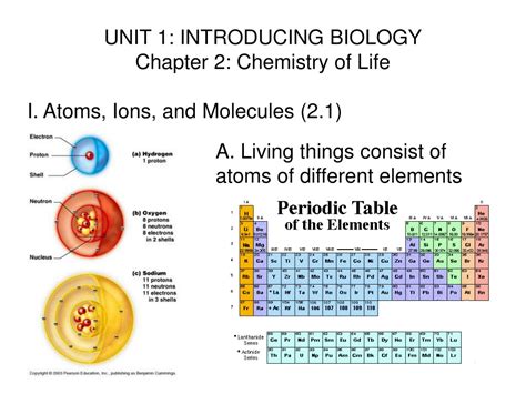 Ppt Unit 1 Structure And Function Biochemistry Chapter 2