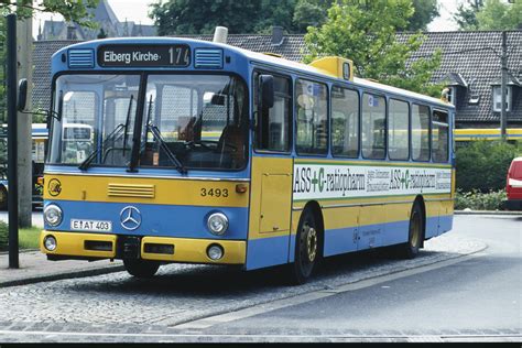 Essen EVAG 1 3493 1981 Typ MB O 305 Aufbau X Baujahr 19 Flickr