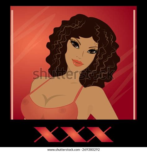 Beautiful Sexy Girl Lingerie Vector Illustration Stock Vector Royalty