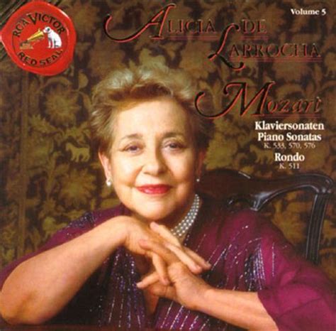 Alicia De Larrocha Alicia De Larrocha Plays Mozart Volume New Cd