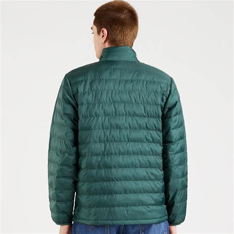 Presidio Levis Retro Packable Quilted Jacket In Pineneedle