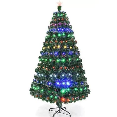 Rvore De Natal Led Fibra Tica Bivolt Shopee Brasil