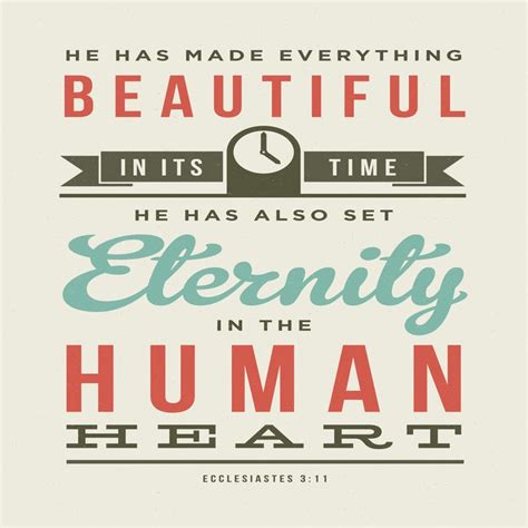 He Has Made Everything Beautiful / Typographic Verses