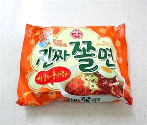 Ottogi Jinjja Jjolmyeon Spicy Sweet Bibim Ramen Korean Noodles 150 G ×