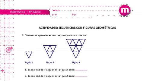 Ejercicios De Secuencias De Figuras Para Secundaria Resueltos NBKomputer