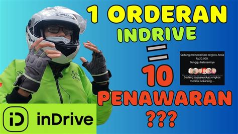 Berapa Penawaran Sampai Dapat 1 Orderan InDrive Cara Menjalankan