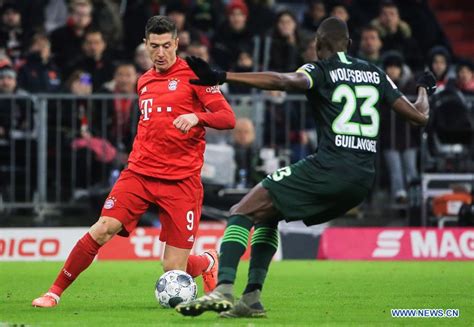 German Bundesliga Bayern Munich Vs Wolfsburg Xinhua English News Cn