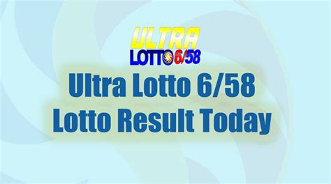 PCSO 6/58 Ultra Lotto Result Today January 13, 2023 - BusinessNews.ph