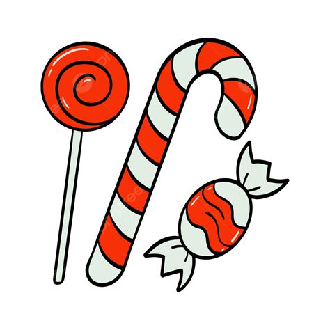 Christmas Candy Illustration, Christmas Candy, Candy Illustration ...