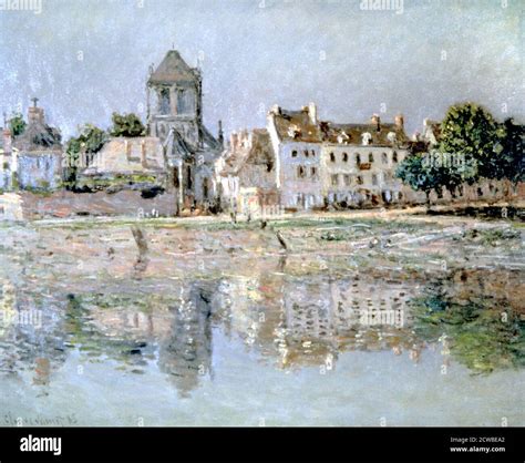 Junto al río en Vernon 1883 Artista Claude Monet Monet fue un