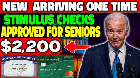 Biden Signed One Time Payment Stimulus Check Hitting Banks This