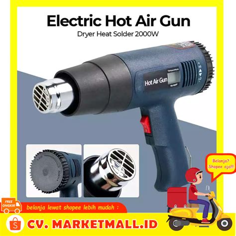 Jual Heat Gun Electric Hot Air Gun Dryer Heat Solder Thermal W Layar Digital ZHCY