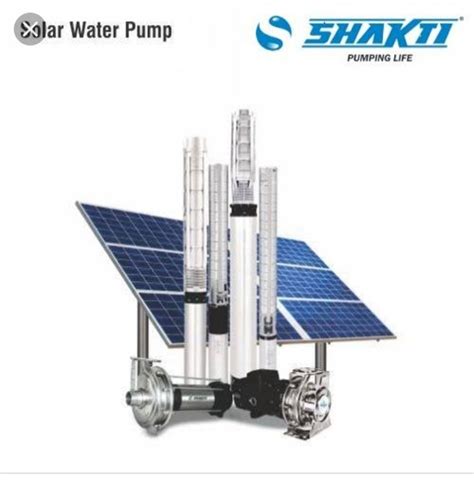 Shakti Solar Water Pump Ac Hp Single Phase At Rs Hp In Alwar