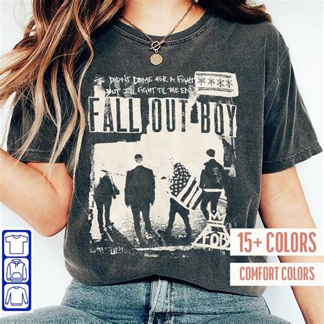 Vintage Fall Out Boy Summer Tour T Shirt Fall Out Boy 2023 Etsy