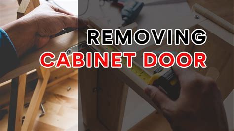 How To Remove A Cabinet Door For Cleaning Or Painting Youtube