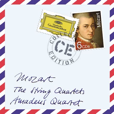 Mozart W A The String Quartets Dg Collectors Edition Amazon Co Uk