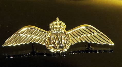 WINGS RAF Insignia Badge Medal Brevet Aircrew Pin SILVER Wings for ...