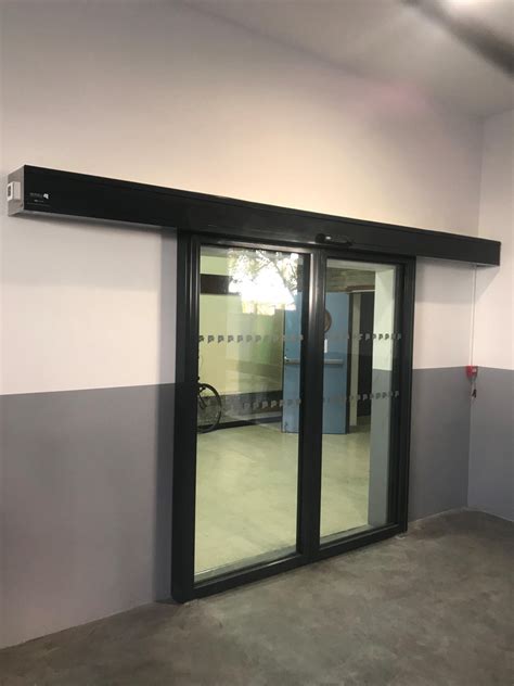 Black UPVC Glass Sliding Door For Office Interior At Rs 400 Sq Ft In