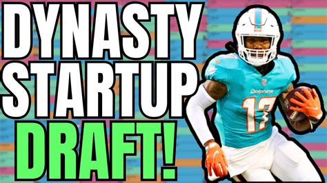 2023 Dynasty Startup Mock Draft Dynasty Fantasy Football YouTube