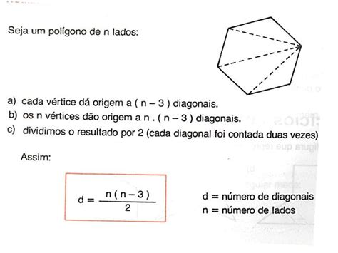 Exercícios Diagonais De Um Polígono 8 Ano