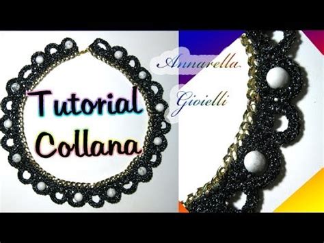 Tutorial Collana Uncinetto Con Catena How To Crochet A Necklace YouTube