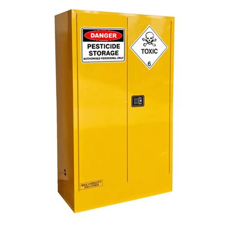 250 Litre Indoor Pesticide Storage Cabinets Hazmat Cabinets