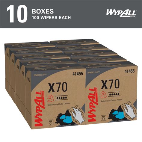 Wypall Powerclean X Medium Duty Cloths Pop Up Box Cloths