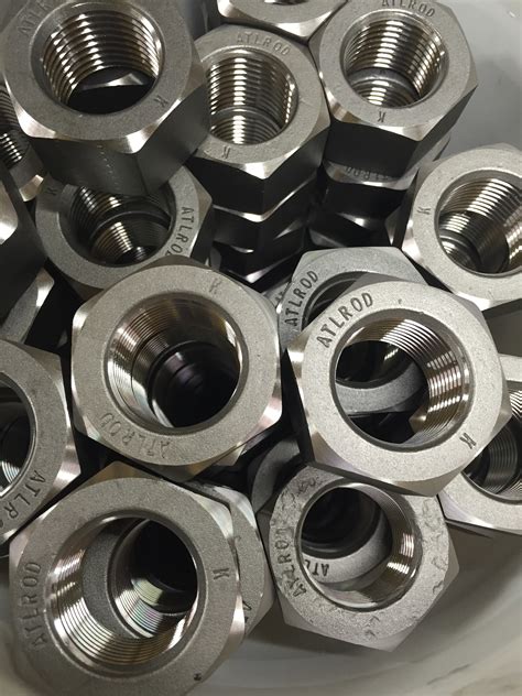 Monel K500 Heavy Hex Nuts Atlanta Rod And Manufacturing